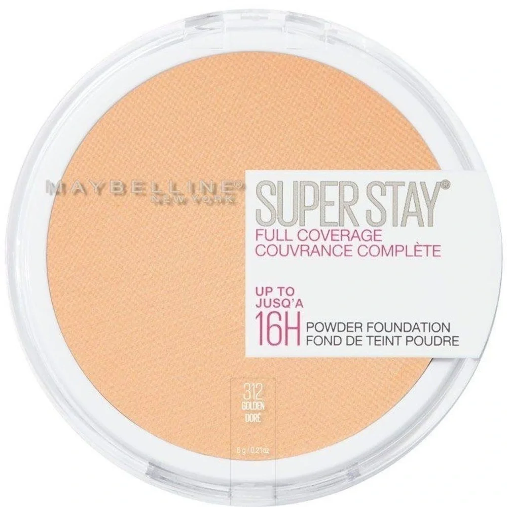 Maybelline 16H #312 Golden Doré Super Stay Full Coverage Powder Foundation